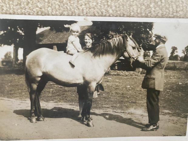 Ledbury Reporter: Allan Jenkins learned to ride a horse when his family moved to Norton, Worceter