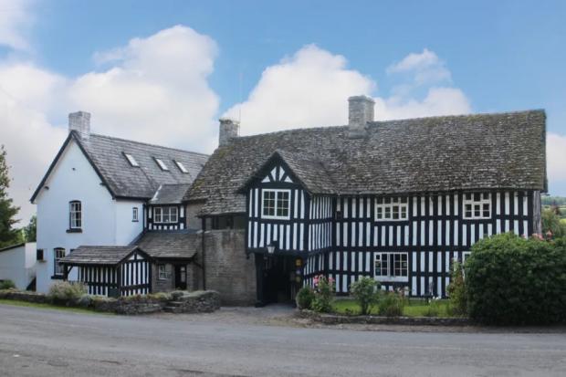 The Rhydspence Inn is on the market with agents Sidney Phillips. Picture: Zoopla/Sidney Phillips