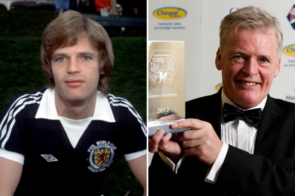 Former Man Utd and Scotland defender Gordon McQueen dies aged 70
