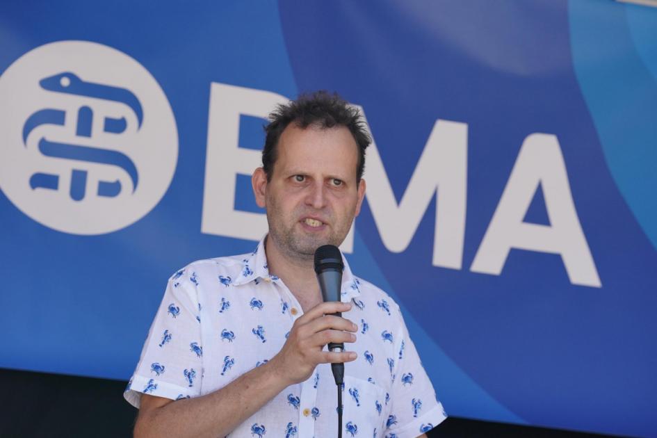 Comedian and ex-doctor Adam Kay urges striking medics not to give up