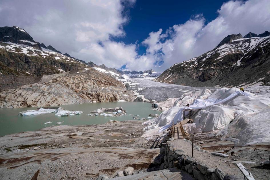Vote projections indicate Swiss approve climate Bill as nation’s glaciers melt