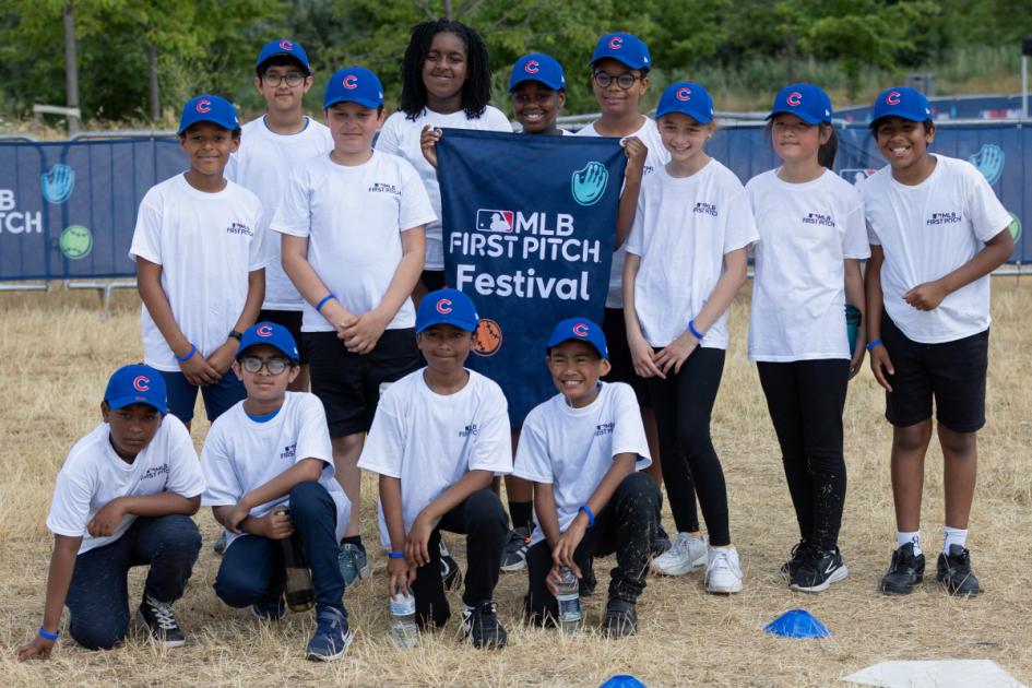 MLB makes surprise visit to East London primary school