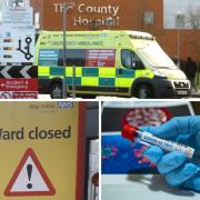 Arrow Ward at Hereford County Hospital is shut due to a number of Covid cases