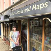 Lindsey Jackson of Ledbury Books and Maps says her shop has been popular with visitors to the area.