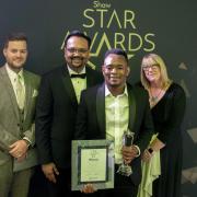 Herefordshire care worker Will Dabengwa was recognised for his commitment