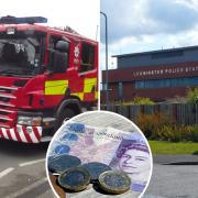 Herefordshire fire and police charges
