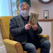 Author Gary Bills visits Deer Park Care Home for World Book Day