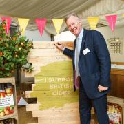 Sir Bill Wiggin is backing calls to protect the cider industry