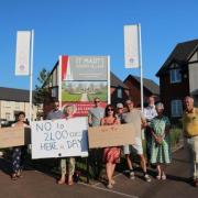 Residents have grouped together to go against planning application for new McDonald's in Ross-on-Wye. Picture: Hattie Young