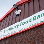 Ledbury Food Bank has seen an increase in visitors since last year