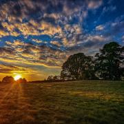 Weobley sunset by Tom Penn