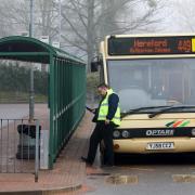 Stock image: the Lugg Valley bus needed 