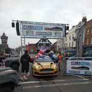 The ceremonial start took place in Ledbury town centre on Saturday