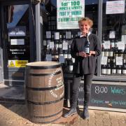 Jane Salt of Hay Wines, which has won an award at Milan Wine Week