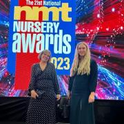 Nursery staff at the NMT Awards