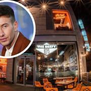 Barry Keoghan was at Hereford's Beefy Boys restaurant