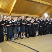 Ledbury Community Choir singing