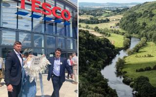 'Lady Wye' escorted from Tesco's AGM, and the river Wye