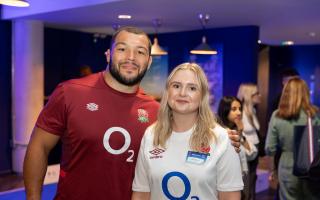 Victoria Marker, 21, was selected as one of more than 30 fans who battled it out to be crowned ‘The Unstoppable Fan’ at The O2 as part of its Wear the Rose Live event