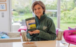 The Country Food Trust is aiming on providing protein-rich meals to those facing food insecurities this Christmas, with the charity's CEO SJ Hunt (pictured) saying: 'There is unlimited demand for our high protein ambient meals'