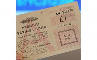 CELEBRATIONS: Premium bond high value winners are announced at the beginning of each month
