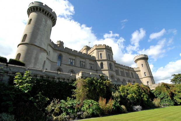 Eastnor Castle has been named the eighth most popular wedding castle in the UK