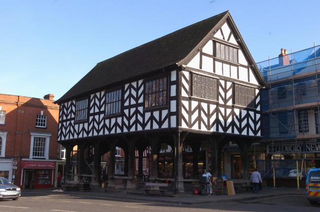 Ledbury Market House, traditional symbol of Ledbury Town Council