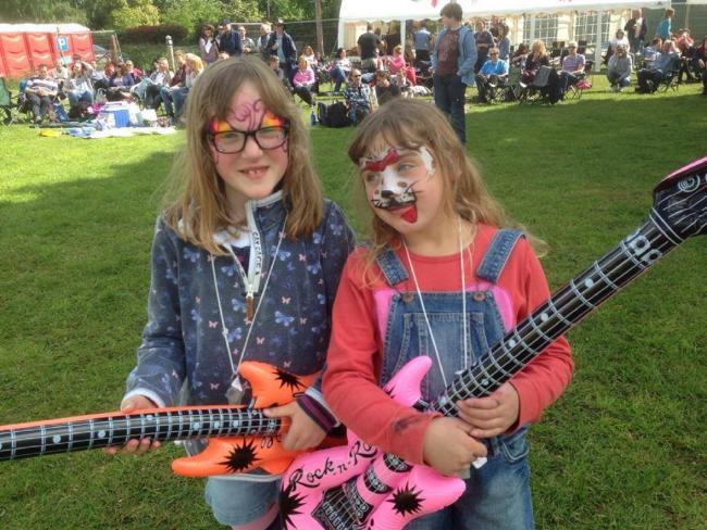 ENGAGING: The festival appeals to young and old alike